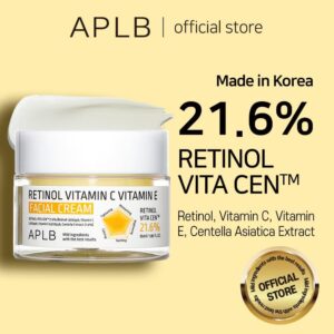 aplb retinol vitamin c e facial cream 55ml bella corea 2
